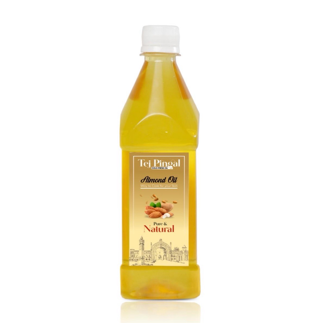 Tej Pingal Cold Press Almond Oil (450g)