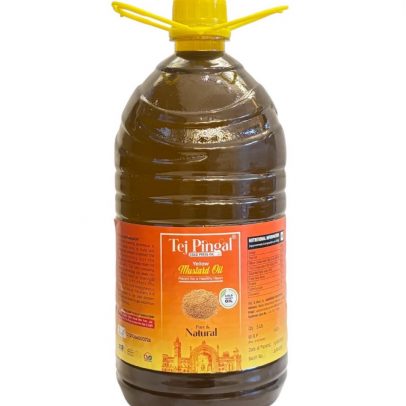 Tej Pingal Cold Press Yellow Mustard Oil (5L)